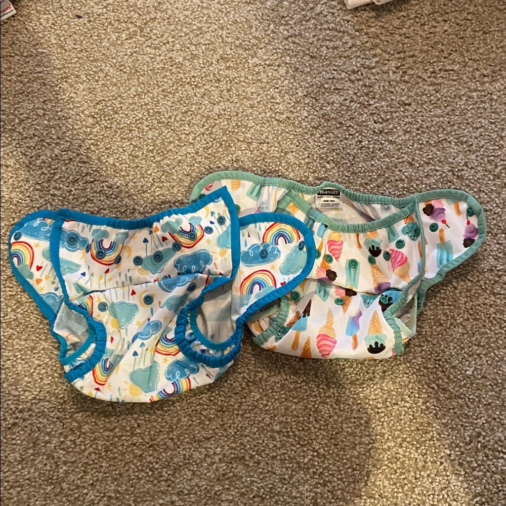 Thirsties size 2 cloth diaper covers